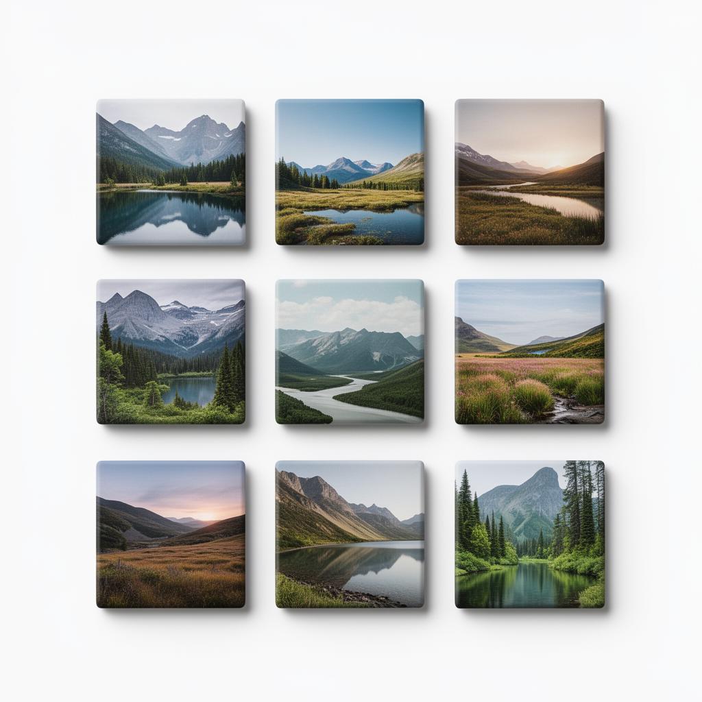 Square Photo Magnet – 3" x 3"
